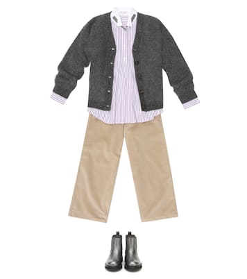 Pantalones de pana | Brunello Cucinelli Kids
