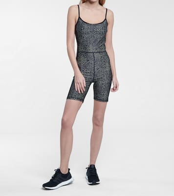 Leopard-print jumpsuit | The Upside