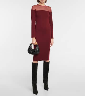 Cashmere and silk midi dress | Tom Ford