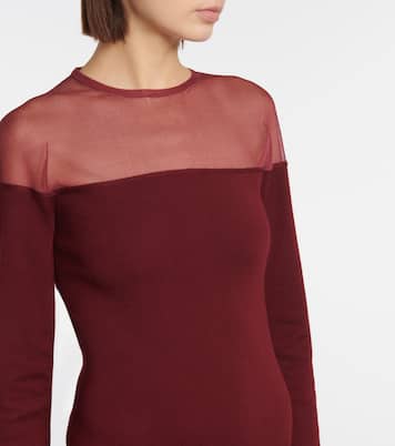 Cashmere and silk midi dress | Tom Ford