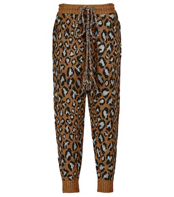 Espiritu Salvaje wool-blend sweatpants | Alanui