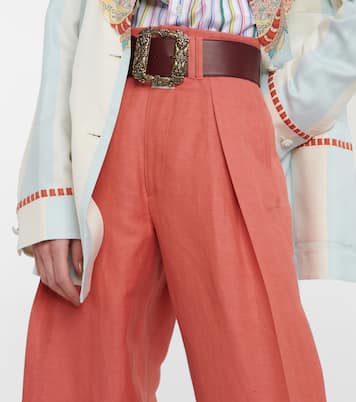 Pantalon en lin et soie | Etro