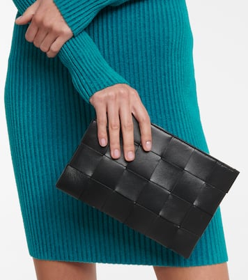 Pouch Small de piel Intreccio | Bottega Veneta