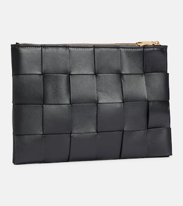 Pouch Small de piel Intreccio | Bottega Veneta