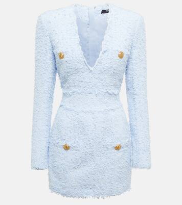 Bouclé minidress | Balmain