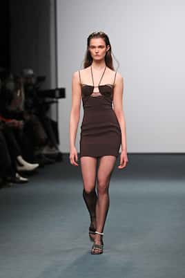 Minikleid mit Cut-outs | Nensi Dojaka