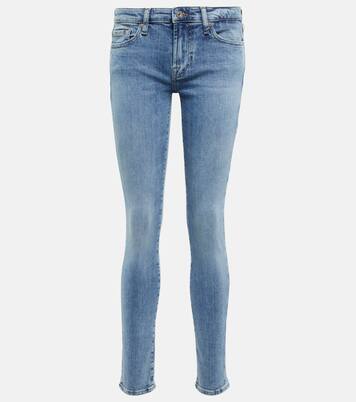 Pyper mid-rise skinny jeans | 7 For All Mankind