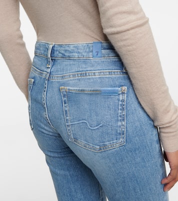 Pyper mid-rise skinny jeans | 7 For All Mankind