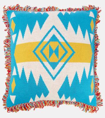 Icon jacquard wool cushion | Alanui