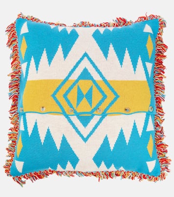Icon jacquard wool cushion | Alanui