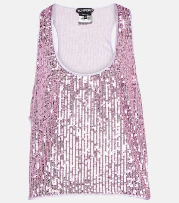 Top con paillettes | Tom Ford