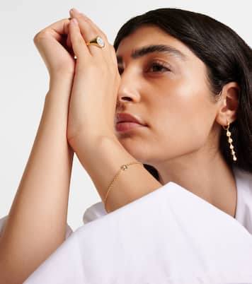 Bracelet Nesting Gem en or 18 ct et diamant | Octavia Elizabeth