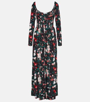 Floral corset maxi dress | Rabanne