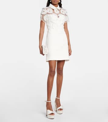 Bow-trimmed satin platform sandals | Gianvito Rossi