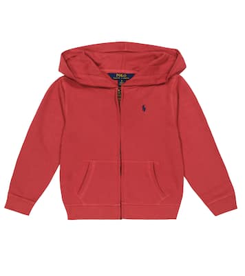 Red polo zip up hotsell