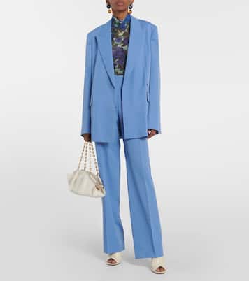 Pantalon droit en laine | Dries Van Noten