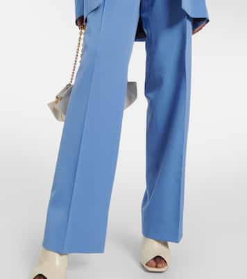 Pantalon droit en laine | Dries Van Noten