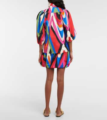 Blusa de algodón estampada | Pucci