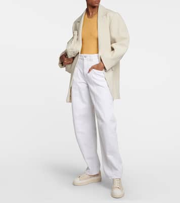 Austen suede-trimmed sneakers | Isabel Marant