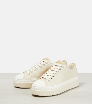Austen suede-trimmed sneakers | Isabel Marant