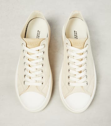 Austen suede-trimmed sneakers | Isabel Marant