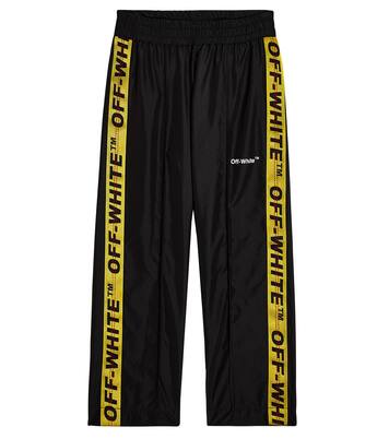 Logo track pants | Off-White Kids