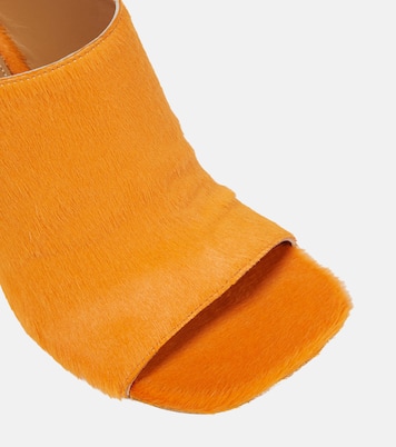 Pantoletten aus Kalbshaar | Dries Van Noten