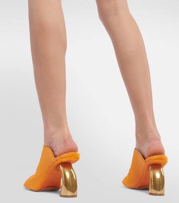 Pantoletten aus Kalbshaar | Dries Van Noten