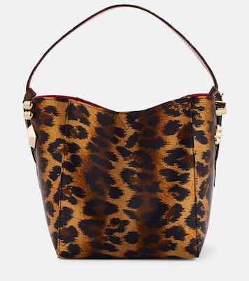 Secchiello Cabachic Mini in raso | Christian Louboutin