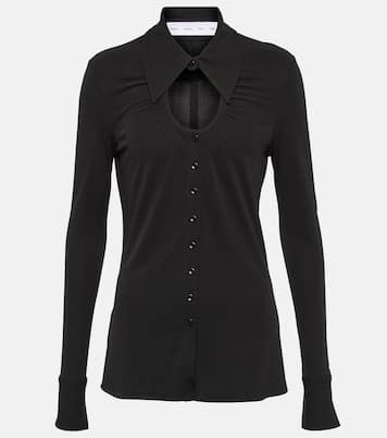 White Label cutout jersey top | Proenza Schouler