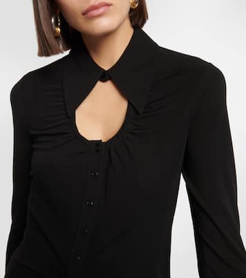 White Label cutout jersey top | Proenza Schouler