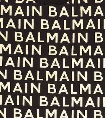 T-shirt en coton à logo | Balmain Kids