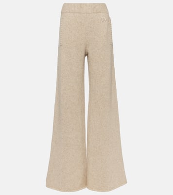 Wool-blend wide-leg pants | Dolce&Gabbana