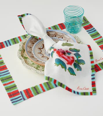 Royal Palace set of 4 cotton napkins | Lisa Corti