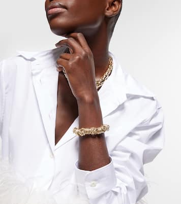 14kt gold chain bracelet | Lauren Rubinski