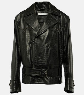 Bikerjacke aus Leder | Alessandra Rich