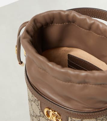 Secchiello Ophidia Mini in canvas GG | Gucci