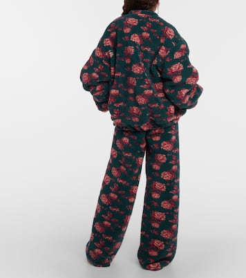 Floral teddy jacket | Magda Butrym