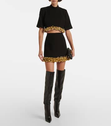 Dua sequined miniskirt | Simkhai