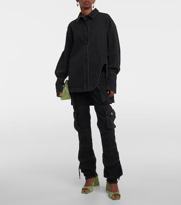 Jean cargo droit à taille basse | The Attico