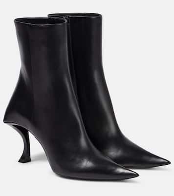 Ankle Boots Hourglass aus Leder | Balenciaga