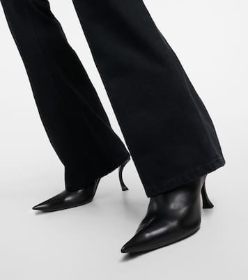 Ankle Boots Hourglass aus Leder | Balenciaga