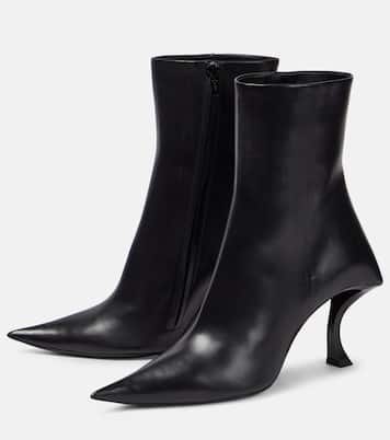 Ankle Boots Hourglass aus Leder | Balenciaga