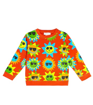 Sudadera de jersey de algodón estampada | Stella McCartney Kids