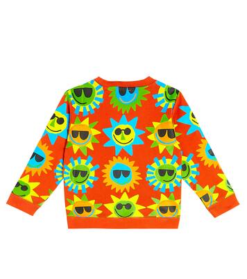Sudadera de jersey de algodón estampada | Stella McCartney Kids