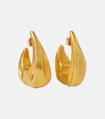 Boucles d’oreilles Olivia Medium en plaqué or | Khaite