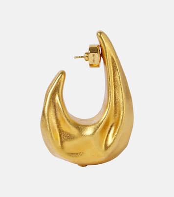 Boucles d’oreilles Olivia Medium en plaqué or | Khaite
