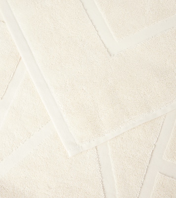 Telo mare Monogram in cotone  | Toteme