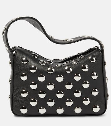 Elena studded leather shoulder bag | Khaite
