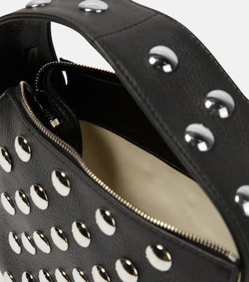 Elena studded leather shoulder bag | Khaite